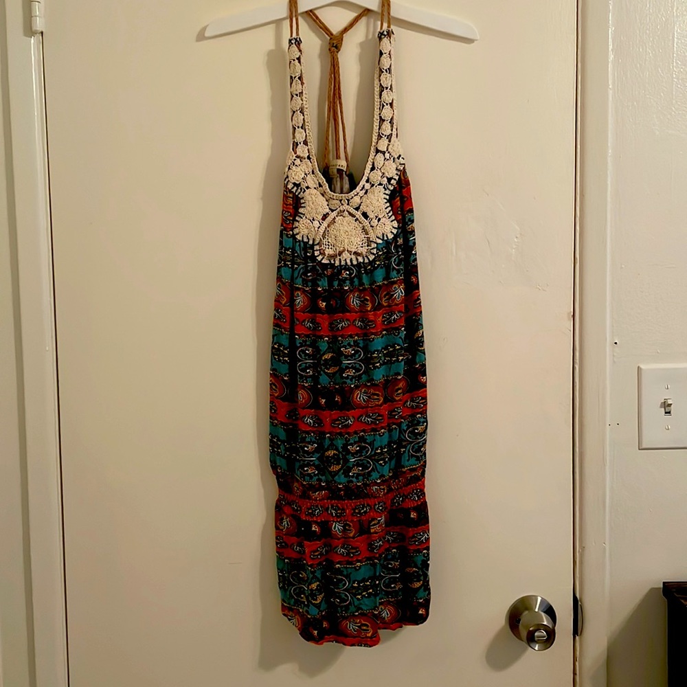 Bohemian style cover up dress